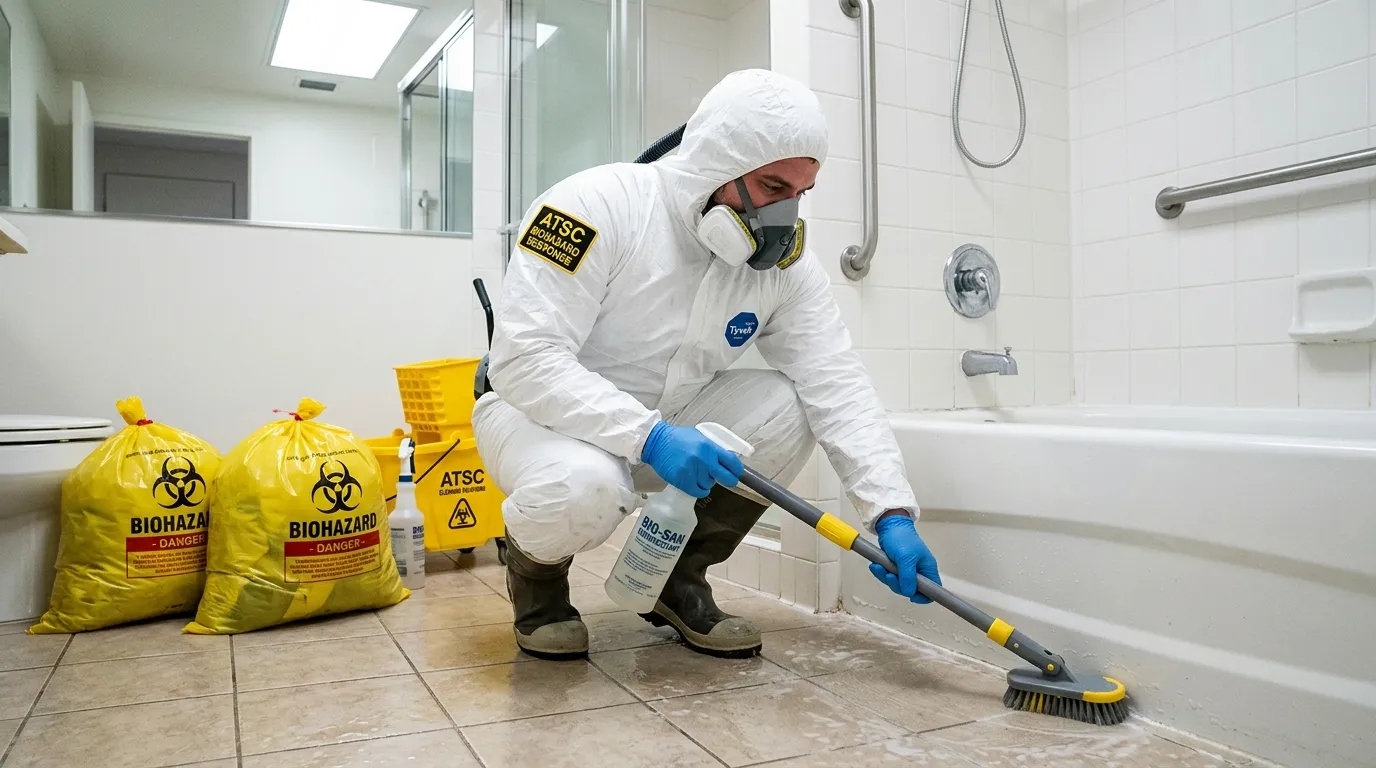 Decontamination equipment deployed for Blood Cleanup in Millis